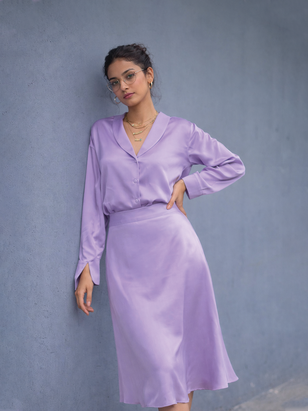 THE LIORA SATIN CO-ORD SET