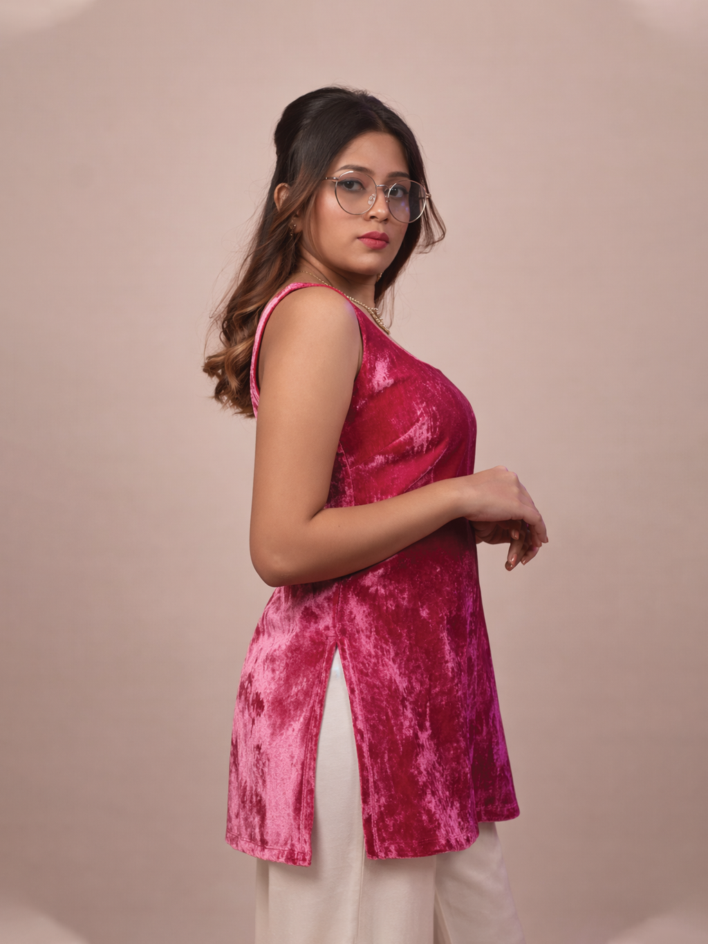 THE CRIMSON MUSE KURTI