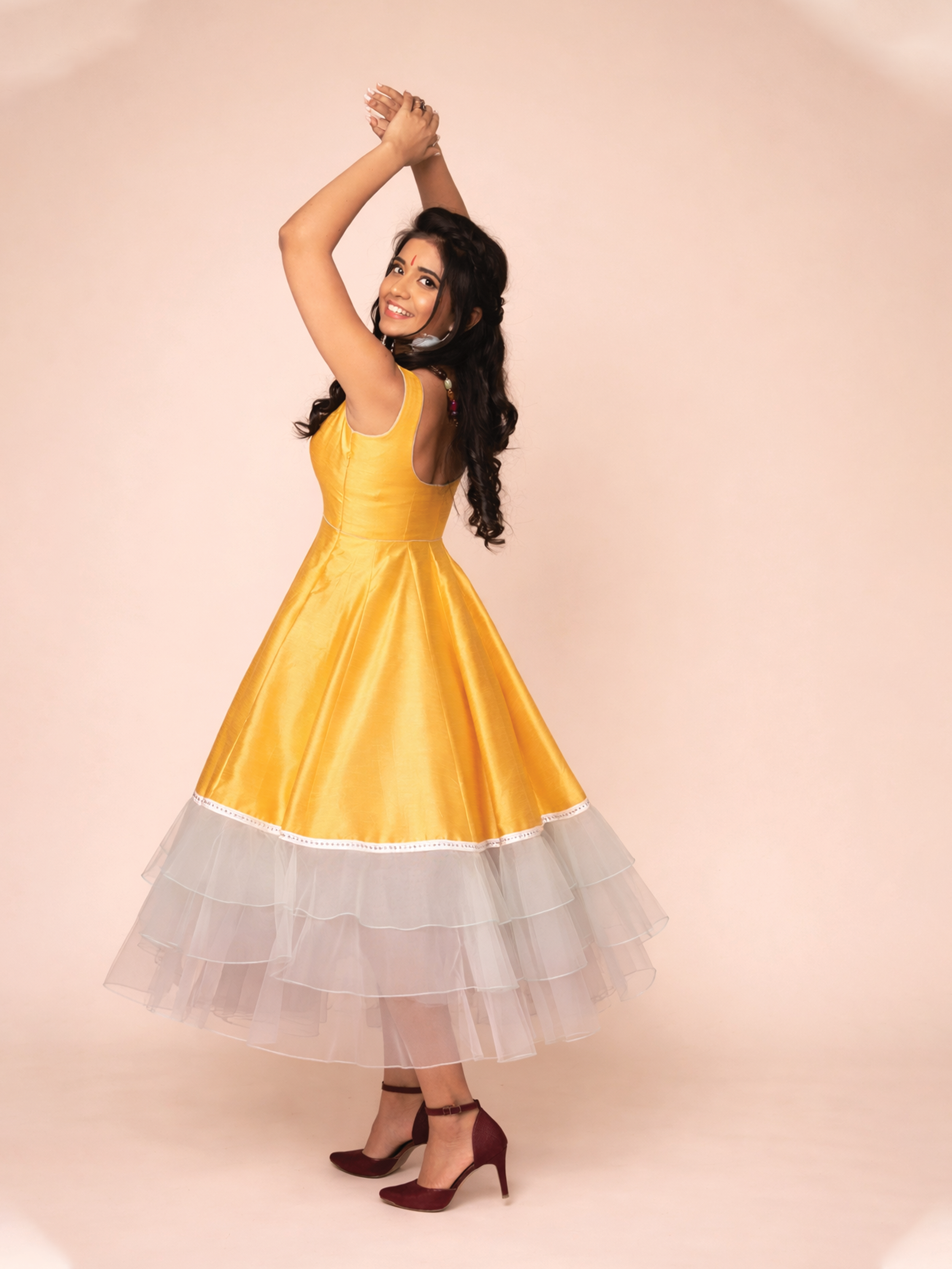 SUNLIT RAGA DRESS