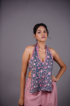 THE VIREYA HALTER TOP
