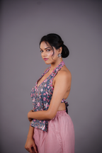 THE VIREYA HALTER TOP