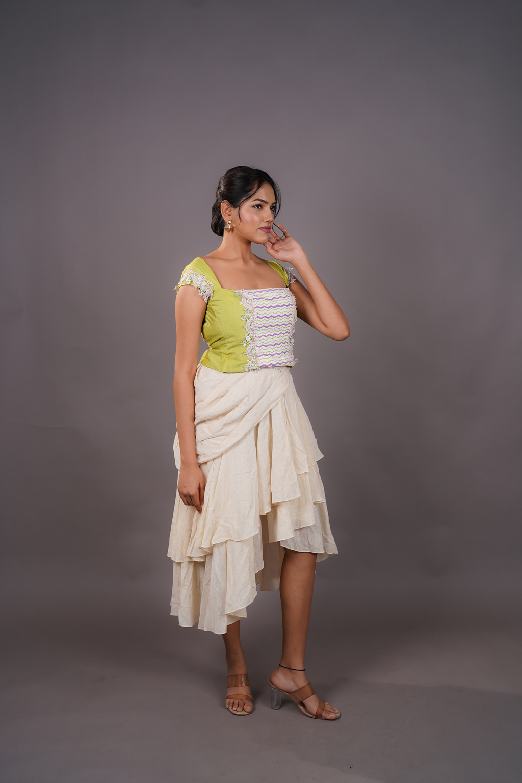 LIME WHISPER CO-ORD SET