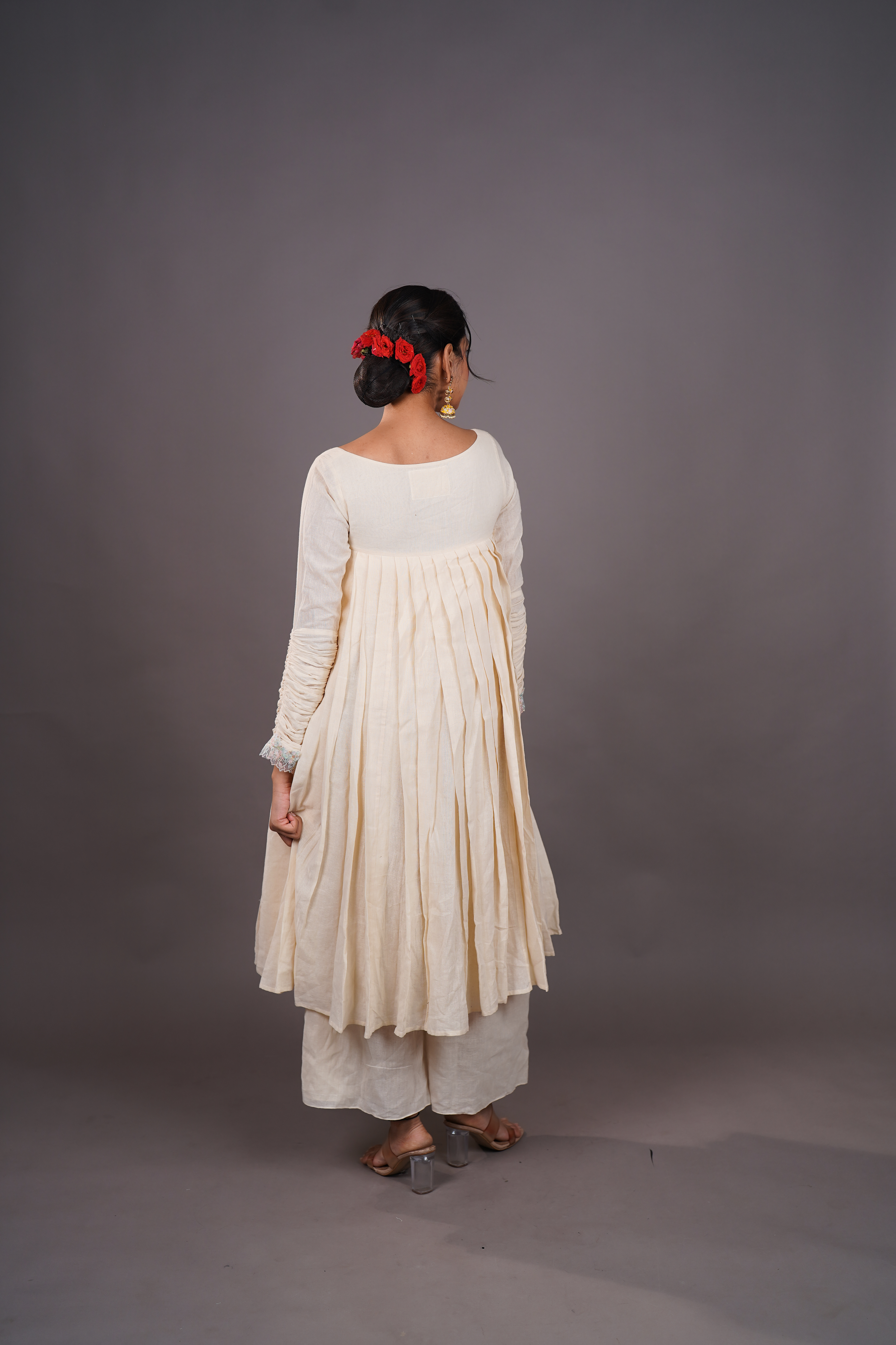 IVORY EASE MAATERNITY CHUDIDAR SET