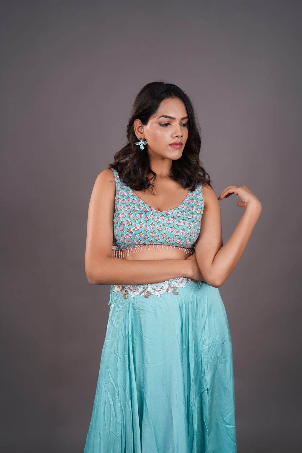THE MIREYA BEADED BLOUSE