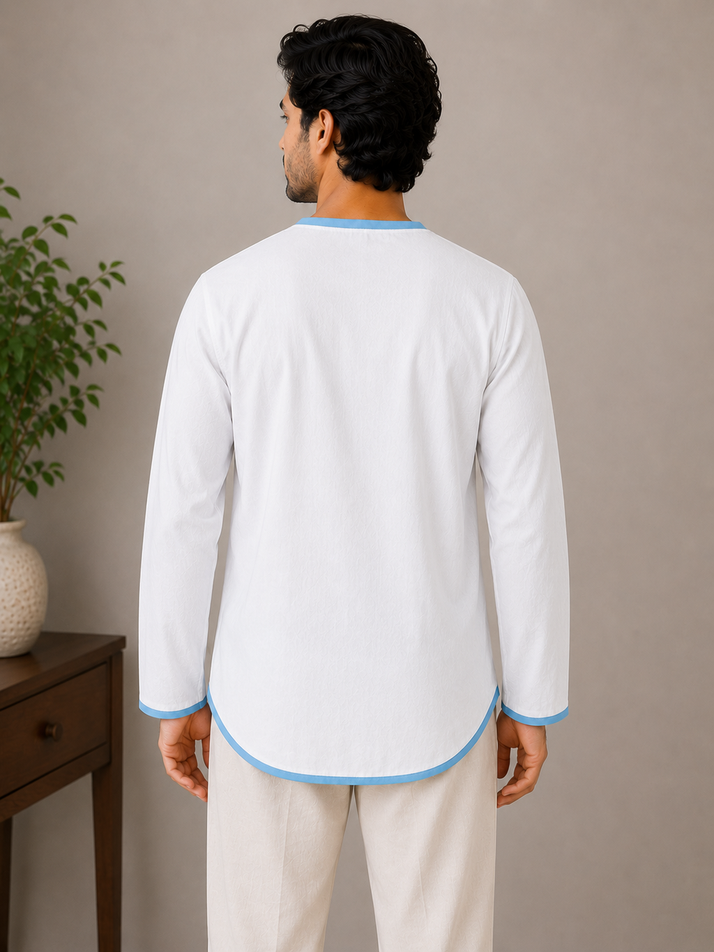 THE SOLENNE REVERSIBLE SHIRT