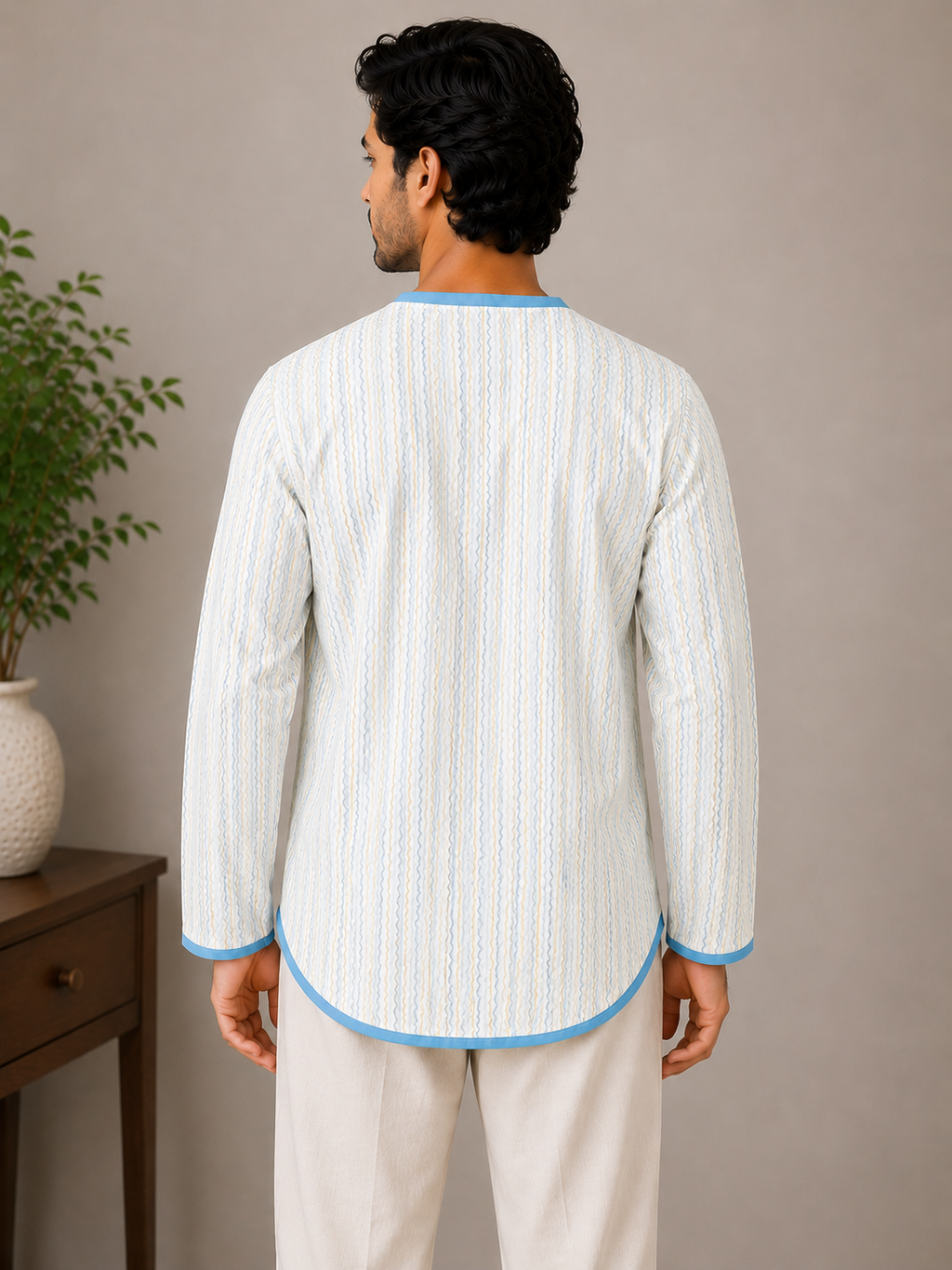 THE SOLENNE REVERSIBLE SHIRT