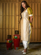 THE VAREYA PLEATED KURTA