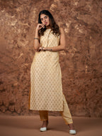 THE AVNI BROCADE KURTA SET