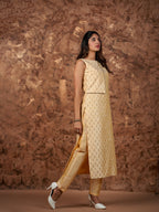 THE AVNI BROCADE KURTA SET