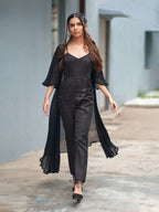 THE NOIR FLOW JUMPSUIT SET