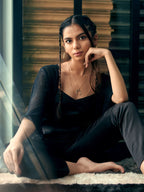 THE NOIR FLOW JUMPSUIT SET
