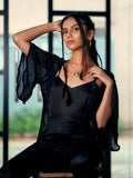 THE NOIR FLOW JUMPSUIT SET
