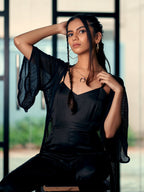 THE NOIR FLOW JUMPSUIT SET
