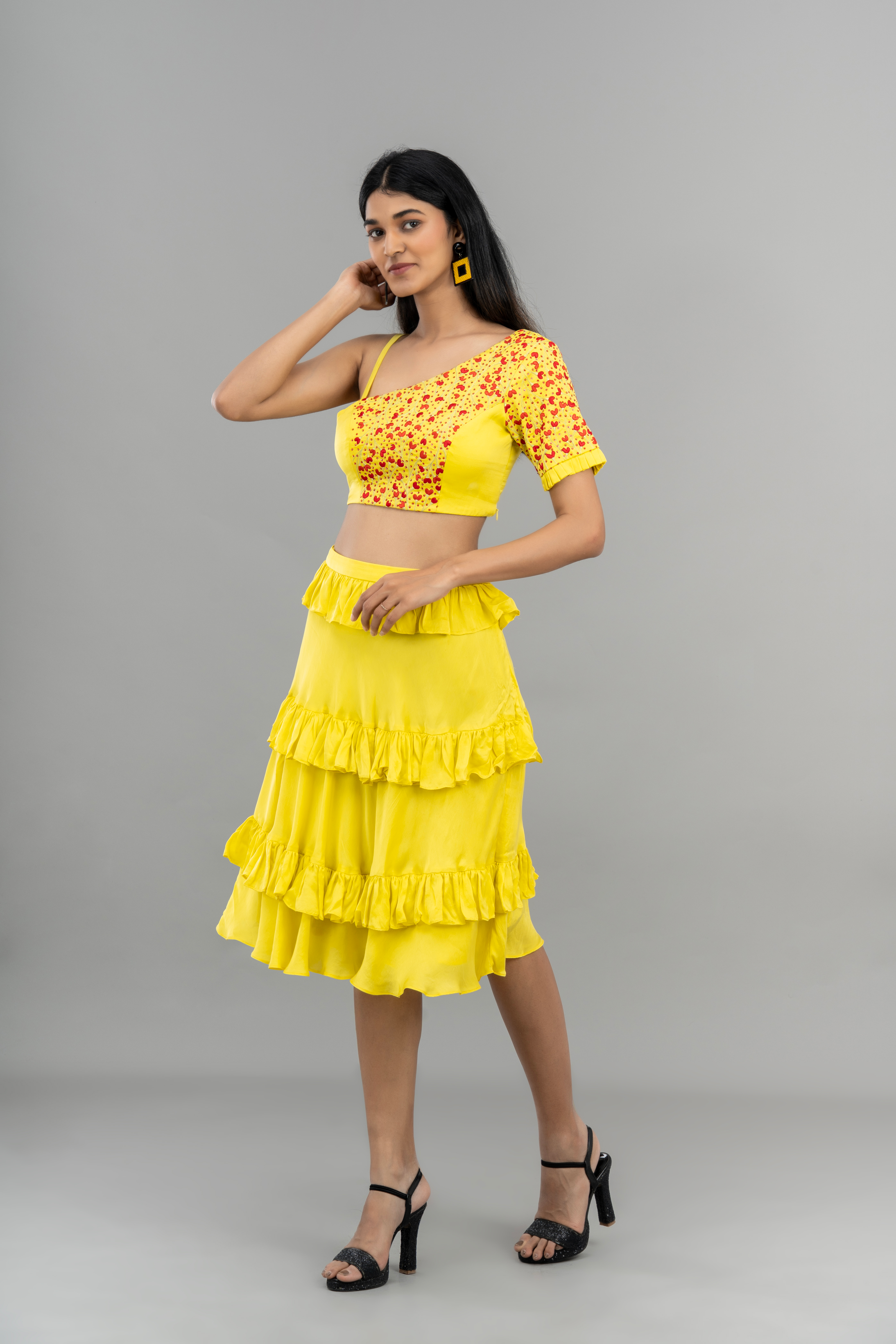 THE SOLENE RUFFLE CO-ORD SET