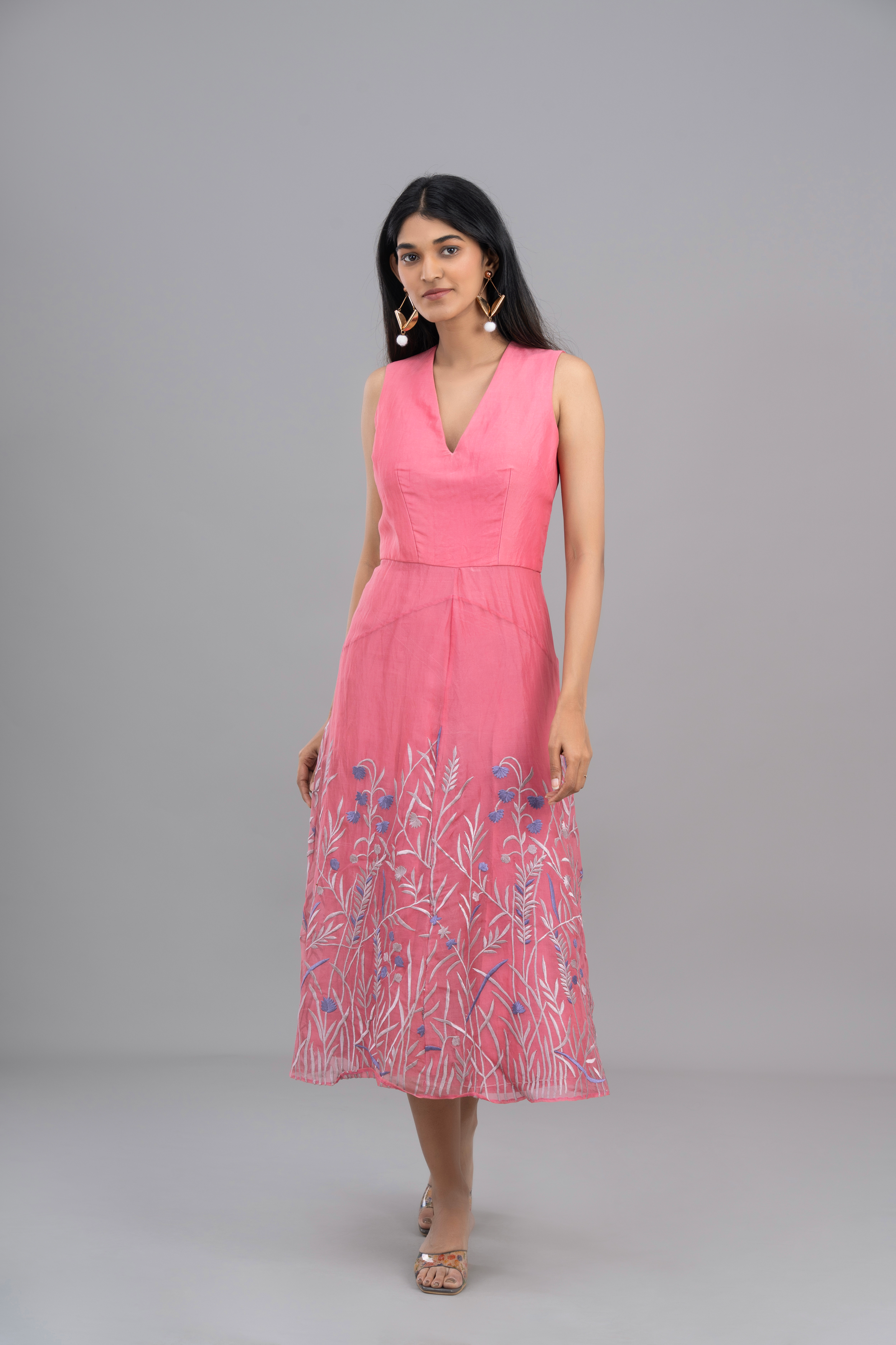 THE VANYA BLUSH PINK DRESS