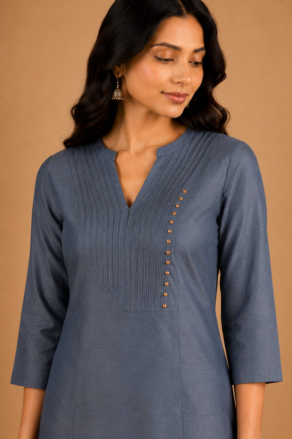 THE CELESTE PINTUCK KURTA