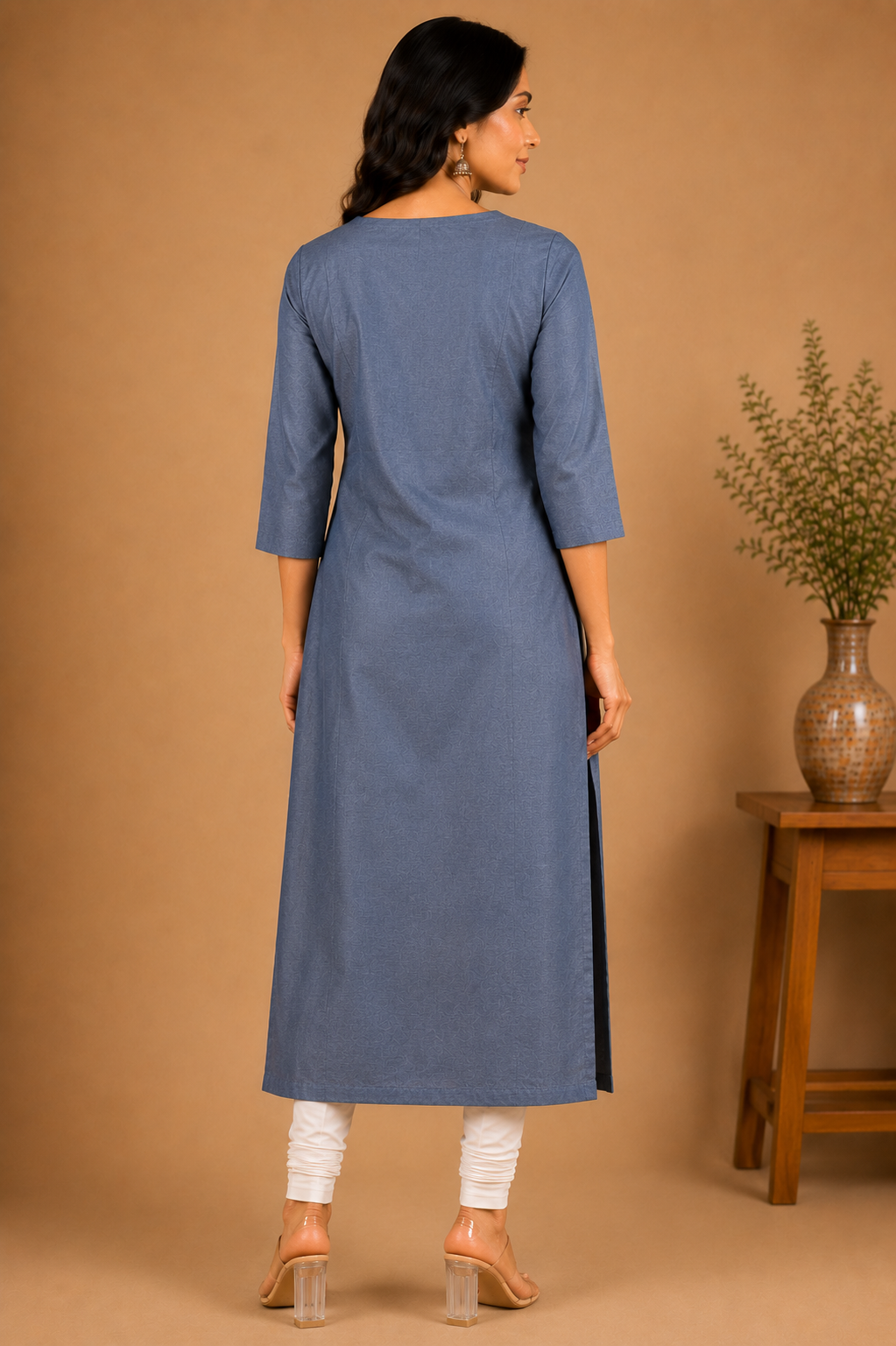 THE CELESTE PINTUCK KURTA