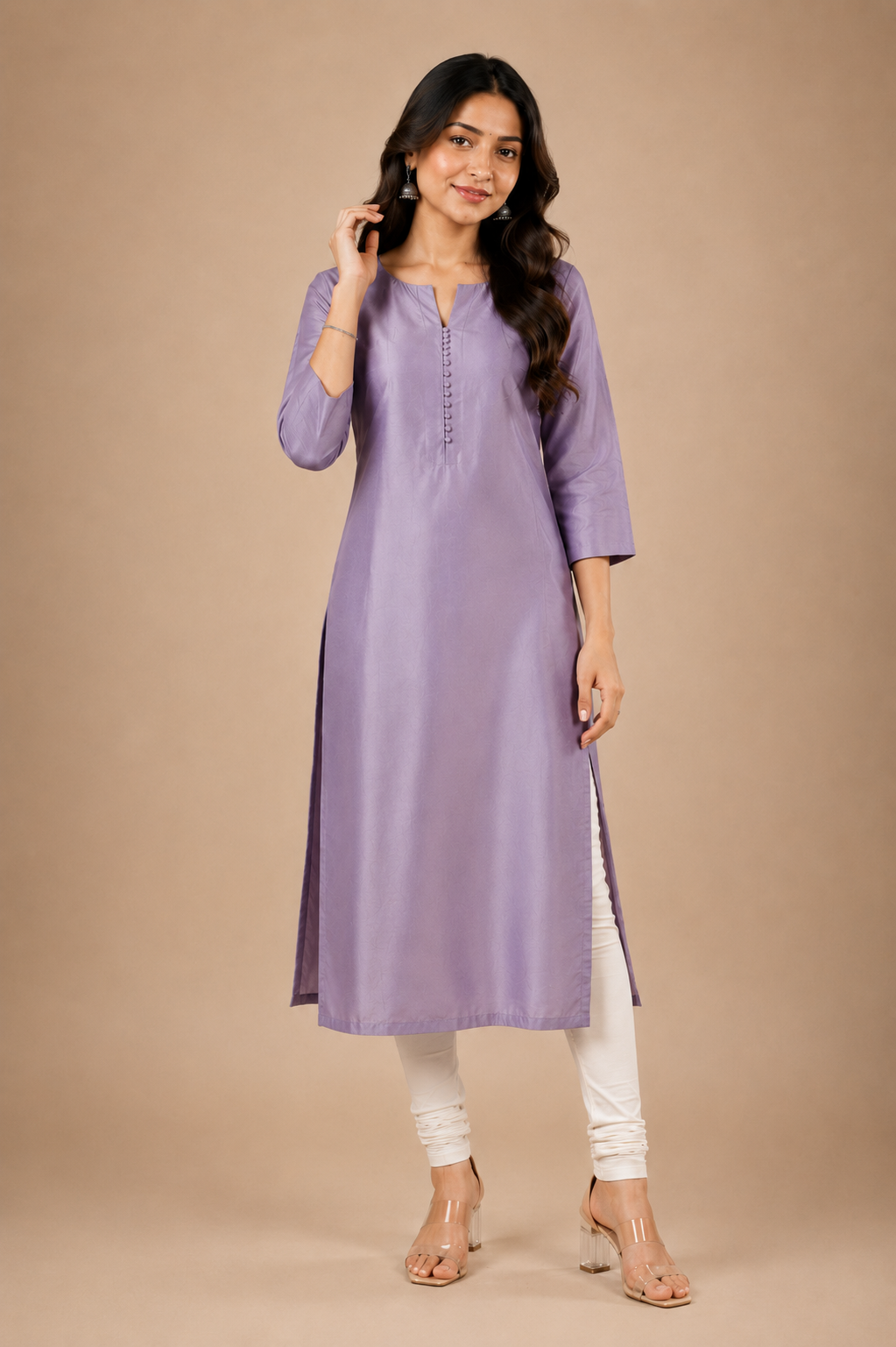 THE LIORA BUTTON KURTA