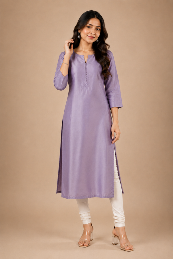 THE LIORA BUTTON KURTA