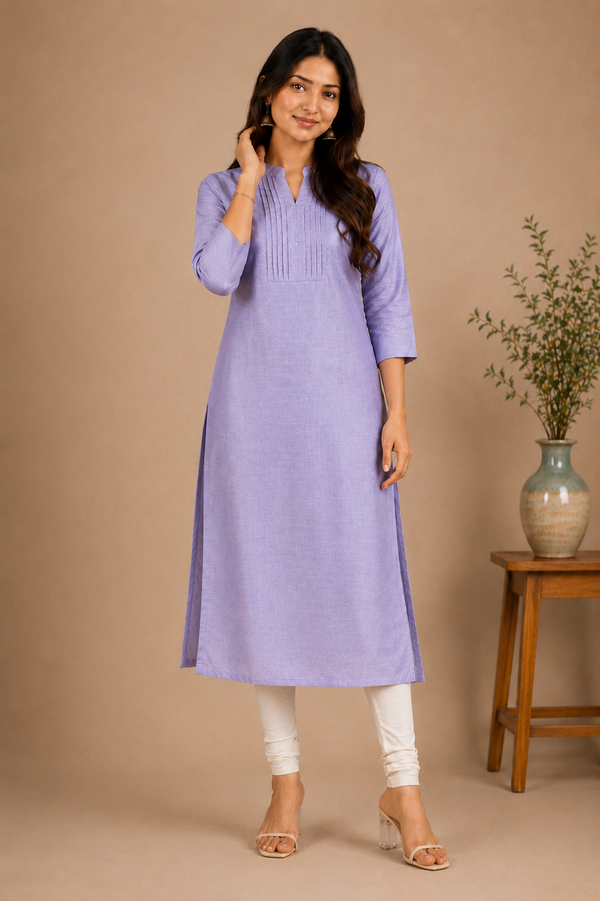 THE VANYA PINTUCK KURTA
