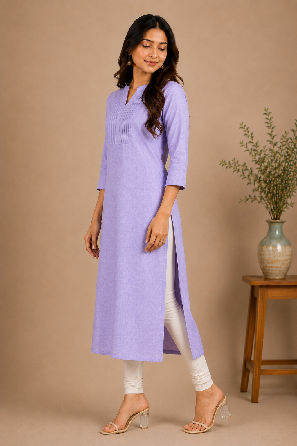 THE VANYA PINTUCK KURTA