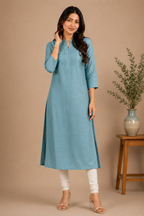 THE MIRA PINTUCK KURTA