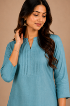 THE MIRA PINTUCK KURTA